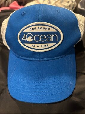 4ocean Blue Mesh Trucker Hat